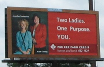 [Two ladies.  One Purpose.  YOU]