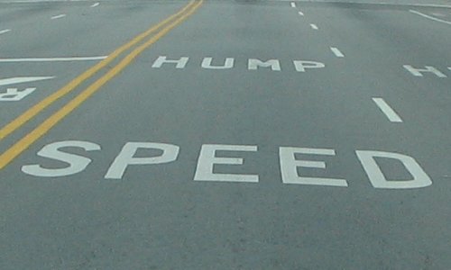 [Hump speed!]