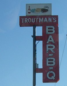 [Troutman's sign]