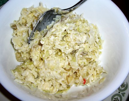 [Troutman's white slaw]