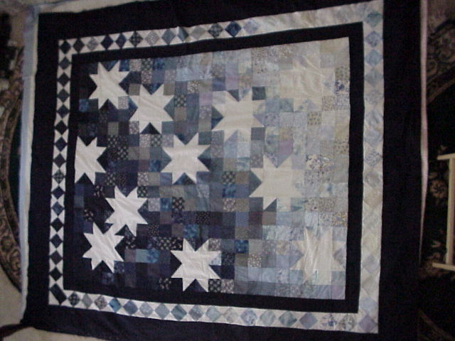 [Starry Night Quilt view #3]