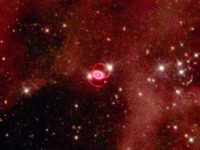 Supernova 1987a, from Astrononmy Picture of the Day