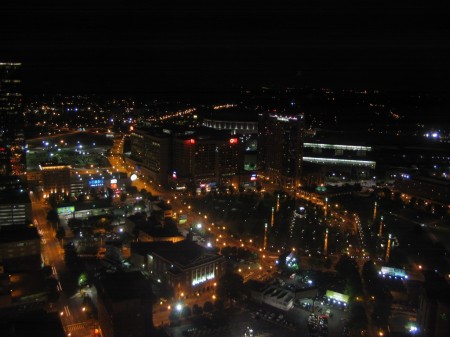 Atlanta after dark - 1024x768 JPEG image